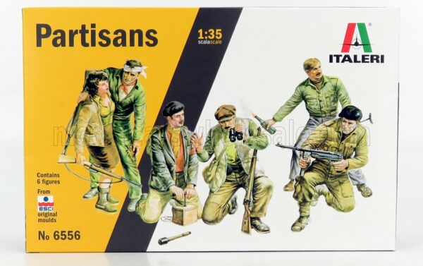 ITALERI 1/35 FIGURES | SOLDATI - PARTISAN SOLDIERS | /