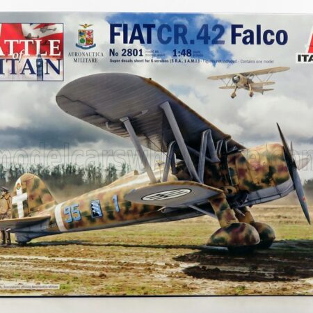 ITALERI 1/48 FIAT | CR.42 FALCO AERONATICA MILITARE BATTLE OF BRITAIN AIRPLANE 1939 | /