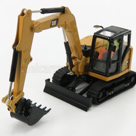 DM-MODELS 1/50 CATERPILLAR | CAT308 CR ESCAVATORE CINGOLATO - TRACTOR HYDRAULIC MINI EXCAVATOR | YELLOW BLACK