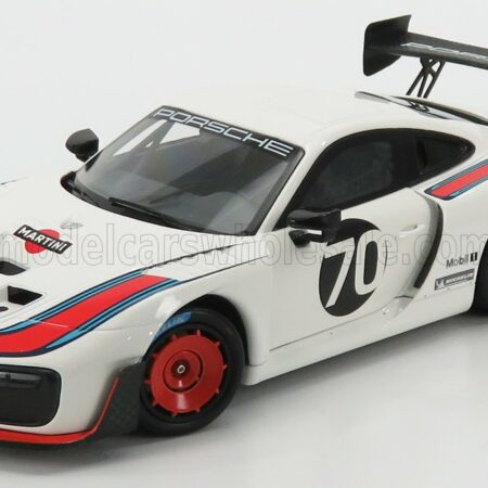 MINICHAMPS 1/18 PORSCHE | 935 N 70 MARTINI RACING SPECTRUM EDITION - BASE 911 991-2 GT2 RS COUPE 2018 | WHITE RED