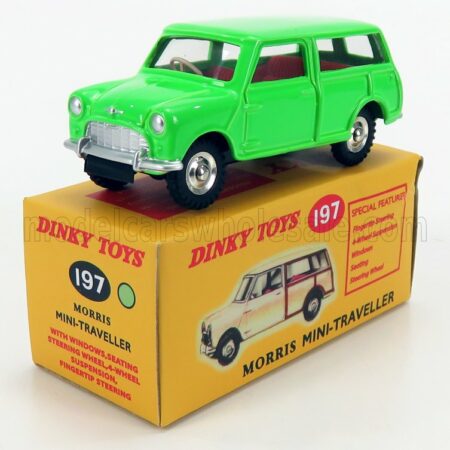 EDICOLA 1/43 MORRIS | MINI TRAVELLER | LIGHT GREEN