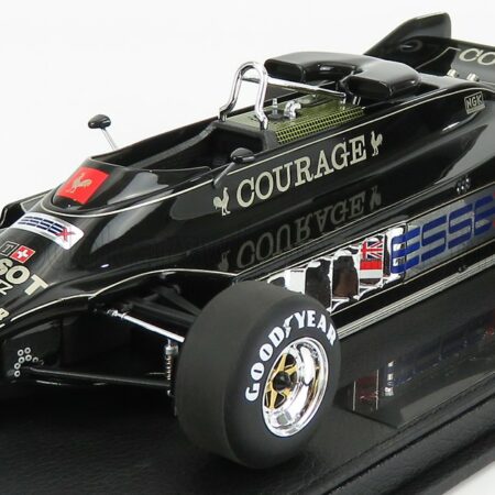 GP-REPLICAS 1/18 LOTUS | F1 88B COURAGE ESSEX N 12 SEASON 1981 NIGEL MANSELL - CON VETRINA - WITH SHOWCASE | BLACK