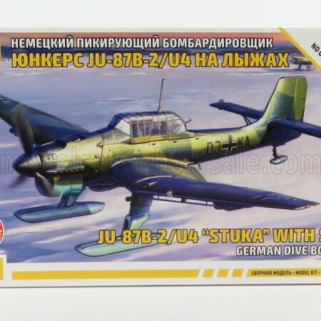 ZVEZDA 1/72 JUNKERS | JU-87B AIRPLANE STUKA MILITARY WITH SKI 1935 | /