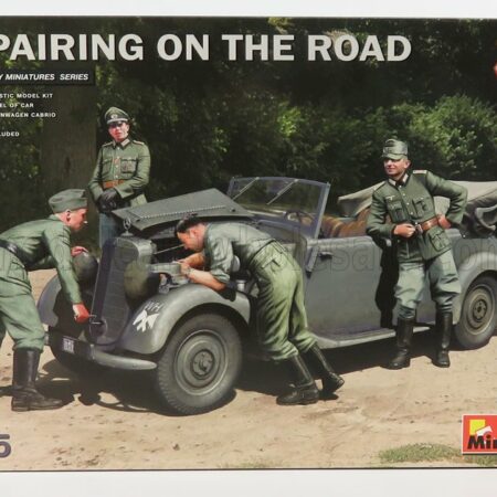 MINIART 1/35 MERCEDES BENZ | TYPE 170V MILITARY 1936 - REPAIRING ON THE ROAD | /