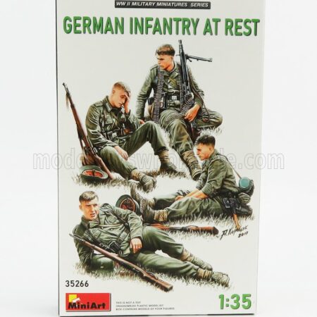 MINIART 1/35 FIGURES | SOLDATI - SOLDIERS MILITARY GERMAN INFANTRY AT REST | /