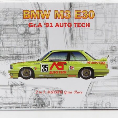 NUNU 1/24 BMW | 3-SERIES M3 EVO N 18 MACAU GUIA RACE 1991 R.RATZENBERGER - N 35 MACAU GUIA RACE 1991 T.DANIELSSON | /