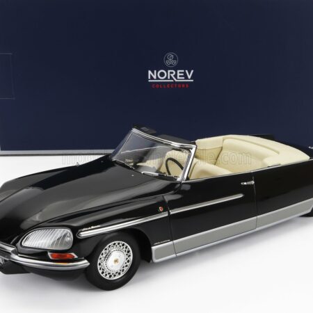 NOREV 1/18 CITROEN | DS21 PALM BEACH CABRIOLET 1968 | BLACK