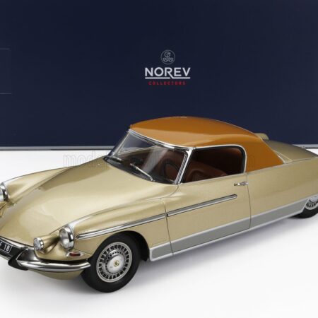 NOREV 1/18 CITROEN | DS19 LE DANDY 1964 | BEIGE MET BROWN