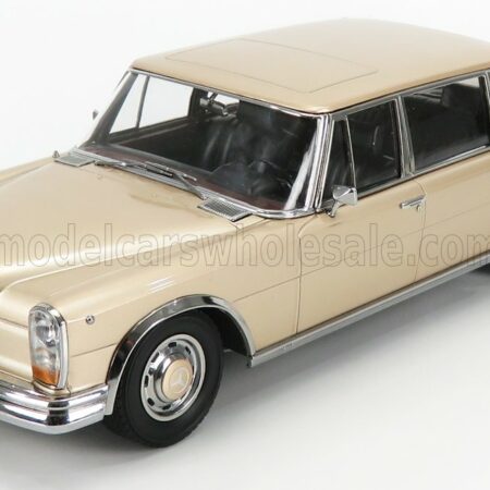 KK-SCALE 1/18 MERCEDES BENZ | S-CLASS 600 PULLMAN (W100) 1963 | GOLD MET