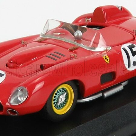 ART-MODEL 1/43 FERRARI | 290S SPIDER ch.0656 N 15 12h SEBRING 1957 GREGORY - BRERO | RED