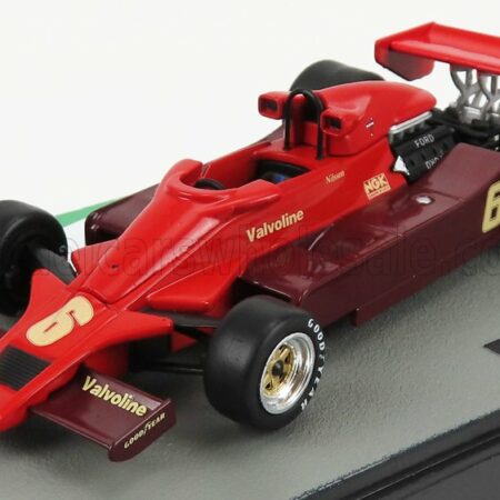 EDICOLA 1/43 LOTUS | F1  78 N 6 SEASON 1977 GUNNAR NILSSON | 2 TONE RED