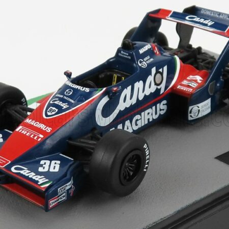 EDICOLA 1/43 TOLEMAN | F1  TG183B N 36 SEASON 1983 BRUNO GIACOMELLI | BLUE RED