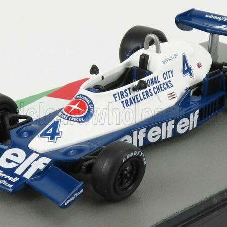 EDICOLA 1/43 TYRRELL | F1  008 N 4 SEASON 1978 PATRICK DEPAILLER | BLUE WHITE