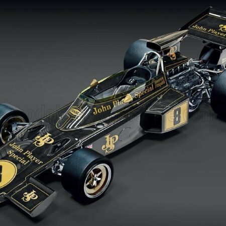 POCHER 1/8 LOTUS | F1  72D FORD JPS N 32 WORLD CHAMPION WINNER BRITISH GP 1972 EMERSON FITTIPALDI | BLACK