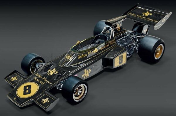 POCHER 1/8 LOTUS | F1  72D FORD JPS N 32 WORLD CHAMPION WINNER BRITISH GP 1972 EMERSON FITTIPALDI | BLACK