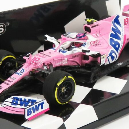 MINICHAMPS 1/43 MERCEDES BWT | F1  RP20 TEAM SPORTPESA RACING POINT N 18 SEASON 2020 L.STROLL | PINK MATT BLUE