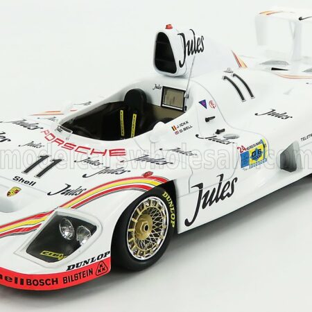 SOLIDO 1/18 PORSCHE | TYPE 935 936/81 2.3L TURBO FLAT-6 TEAM PORSCHE SYSTEM N 11 WINNER 24h LE MANS 1981 J.ICKX - D.BELL | WHITE RED