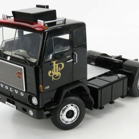 ROAD-KINGS 1/18 VOLVO | F88 TRACTOR TRUCK TEAM JPS 2-ASSI 1977 | BLACK