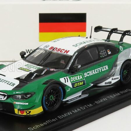 SPARK-MODEL 1/43 BMW | 4-SERIES M4 SCHAEFFLER TEAM RMG N 11 HOCKENHEIM DTM 2019 M.WITTMANN | GREEN WHITE