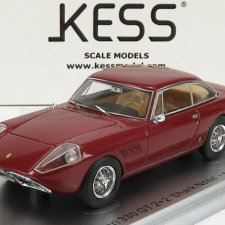 KESS-MODEL 1/43 FERRARI | 330 GT 2+2 1965 SHARK NOSE sn6537GT 1965 | RED MET