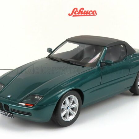 SCHUCO 1/18 BMW | Z1 (E30) SPIDER CLOSED 1991 | GREEN MET