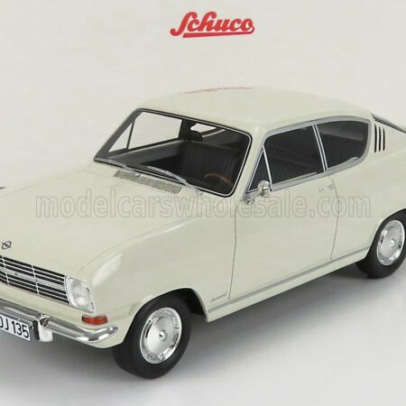 SCHUCO 1/18 OPEL | KADETT B COUPE 1966 | WHITE