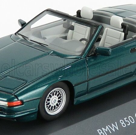 SCHUCO 1/43 BMW | 850i CABRIOLET OPEN 1990 | GREEN