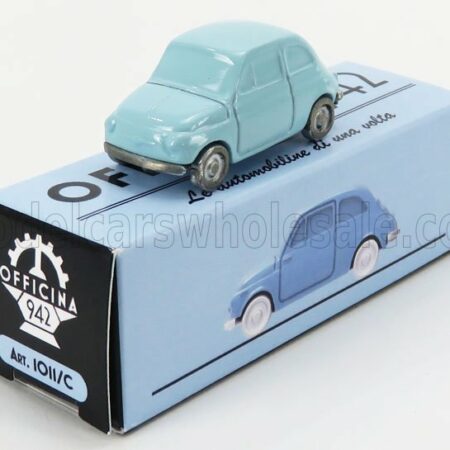 OFFICINA-942 1/76 FIAT | NUOVA 500 1957 | LIGHT BLUE