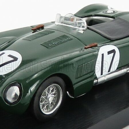 BRUMM 1/43 JAGUAR | C-TYPE 3.4L S6 TEAM JAGUAR CARS LTD N 17 2nd 24h LE MANS 1953 S.MOSS - P.WALKER | BRITISH RACING GREEN