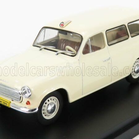 ABREX 1/43 SKODA | 1202 SW STATION WAGON AMBULANCE 1964 | CREAM