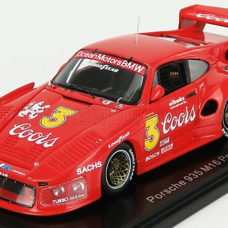 SPARK-MODEL 1/43 PORSCHE | 935 N 3 SEARS POINT 1980 J.BUSBY | RED