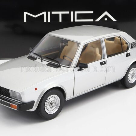 MITICA-DIECAST 1/18 ALFA ROMEO | ALFETTA BERLINA 2000L 1978 | SILVER 749