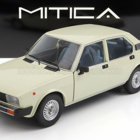 MITICA-DIECAST 1/18 ALFA ROMEO | ALFETTA BERLINA 2000L 1978 | IVORY 103