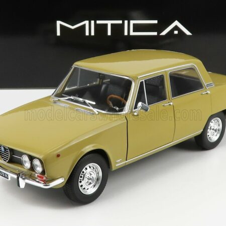 MITICA-DIECAST 1/18 ALFA ROMEO | 2000 BERLINA 1971 | GIALLO PIPER 116