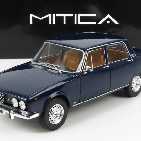 MITICA-DIECAST 1/18 ALFA ROMEO | 2000 BERLINA 1971 (WITH  DECALS COMANDO POLIZIA - COMANDO CARABINIERI - COMANDO VIGILI DEL FUOCO E CIVILE) | BLUE COBALTO 324