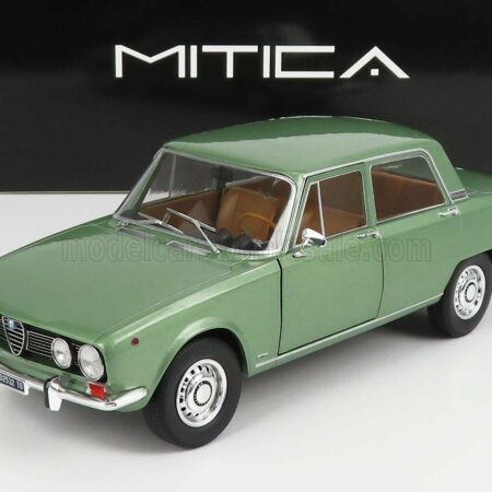 MITICA-DIECAST 1/18 ALFA ROMEO | 1750 BERLINA 2-SERIES 1969 | VERDE OLIVA - OLIVE GREEN MET