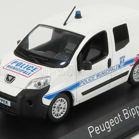 NOREV 1/43 PEUGEOT | BIPPER POLICE MUNICIPALE 2009 | WHITE