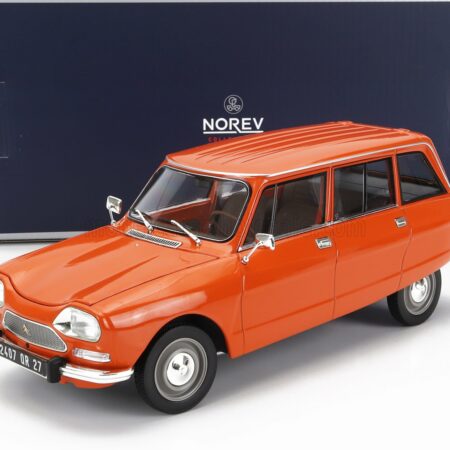 NOREV 1/18 CITROEN | AMI 8 BREAK 1975 | TENERE ORANGE