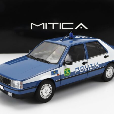 MITICA-DIECAST 1/18 FIAT | CROMA CHT POLIZIA 1987 POLICE | LIGHT BLUE WHITE