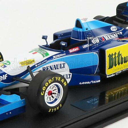 GP-REPLICAS 1/18 BENETTON | F1  B195 TEAM MILD SEVEN RENAULT N 2 SEASON 1995 J.HERBERT | BLUE YELLOW