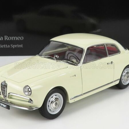 KYOSHO 1/18 ALFA ROMEO | GIULIETTA SPRINT COUPE 1954 | WHITE