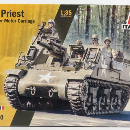 ITALERI 1/35 ROYAL ORDNANCE | TANK M7 PRIEST HOWITZER MOTOR CARRIAGE MILITARY 1943 | /