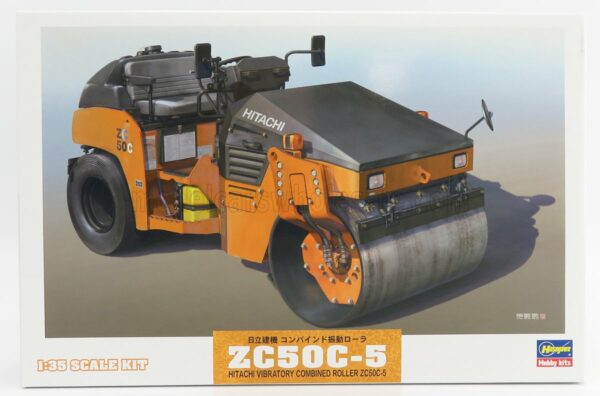 HASEGAWA 1/35 YANMAR | ZC50C-5 RULLO VIBRANTE MONOTAMBURO - SCHIACCIASASSI - STONE CRUSHER ROLL | /