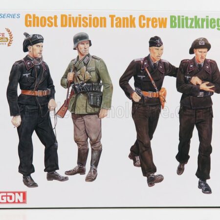 DRAGON ARMOR 1/35 FIGURES | SOLDATI - SOLDIERS MILITARY TANK CREW GHOST DIVISION 1940 | /