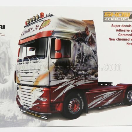 ITALERI 1/24 DAF | XF105 460 SPACE CAB TRACTOR TRUCK 2-ASSI 2011 | /