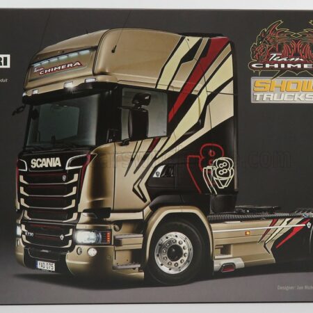 ITALERI 1/24 SCANIA | R730 TRACTOR TRUCK STREAMLINE TEAM CHIMERA 2-ASSI 2011 | /