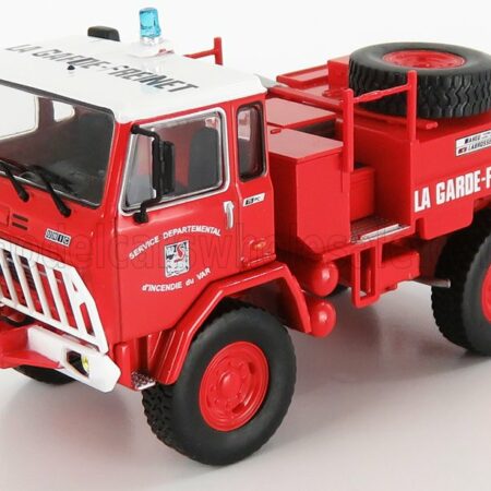 EDICOLA 1/43 IVECO FIAT | 75PC TANKER TRUCK FIRE FIGHTING FOREST FRANCE 1974 | RED WHITE