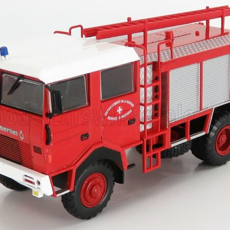 EDICOLA 1/43 BERLIET | GBD TUNKER TRUCK FRANCE 1979 | RED WHITE