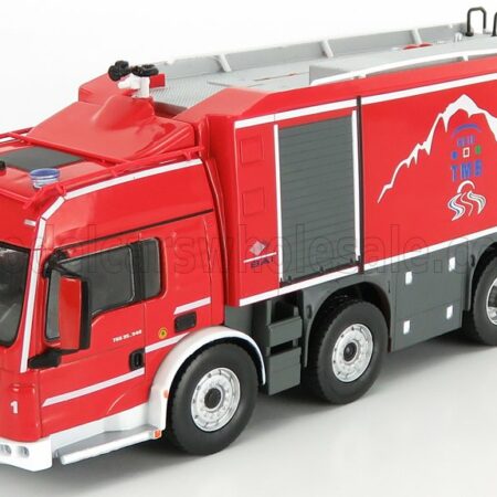 EDICOLA 1/43 MAN | SPECIAL BAI TGS TANKER TRUCK ITALY FRANCE 2013 | RED SILVER