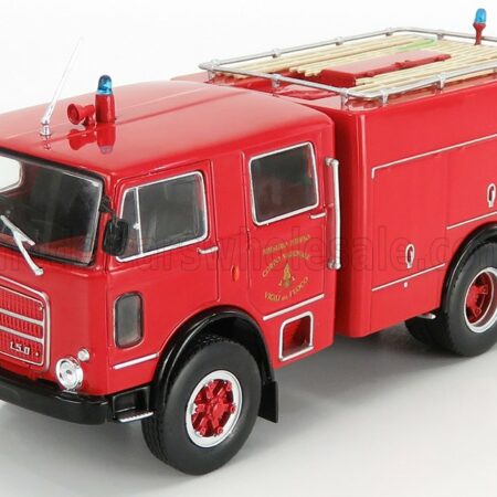 EDICOLA 1/43 OM FIAT | 150 AUTOPOMPA TANKER PUMP ITALY 1968 | RED